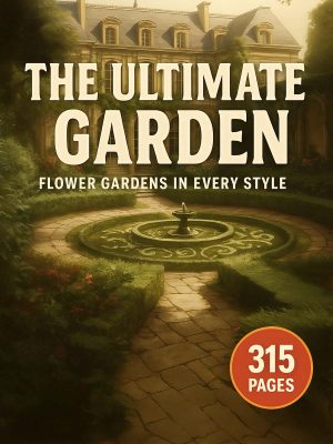 Coloring Page Store The Ultimate Garden – 315 Flower Gardens in Every Style